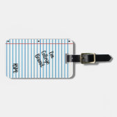 Uni-Grenze Gepäckanhänger (Vorderseite horizontal)