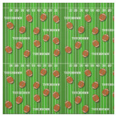 Uni Gridiron Football Player Geburtstag Stoff (Muster)