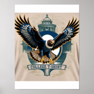 Uni: Hawk-Logo Poster