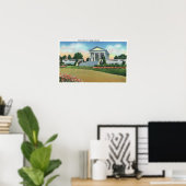 Uni Hill Park View of Dudley Memorial Poster (Heimbüro)