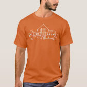 Uni hohe Schüler - Orange T-Shirt (Vorderseite)