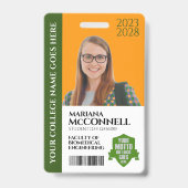 Uni-ID der Green Gold School Ausweis (Front)