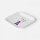 Uni im Abschluss Pappteller (Gewinkelt)