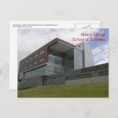 Uni Ithaca Business School Postkarte (Vorne/Hinten)