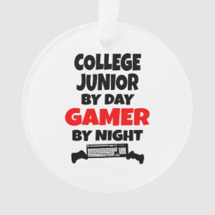 Uni Junior by Day Gamer by Night Ornament