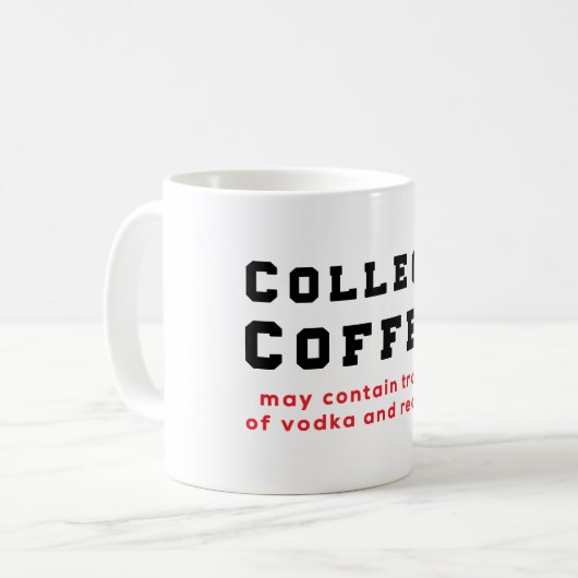 Uni-Kaffee-Tasse Kaffeetasse (Vorderseite Links)