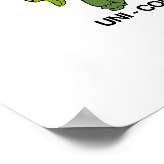 UNI KORNOHR POSTER (Ecke)