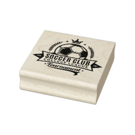 Uni League Fußballclub Gummistempel