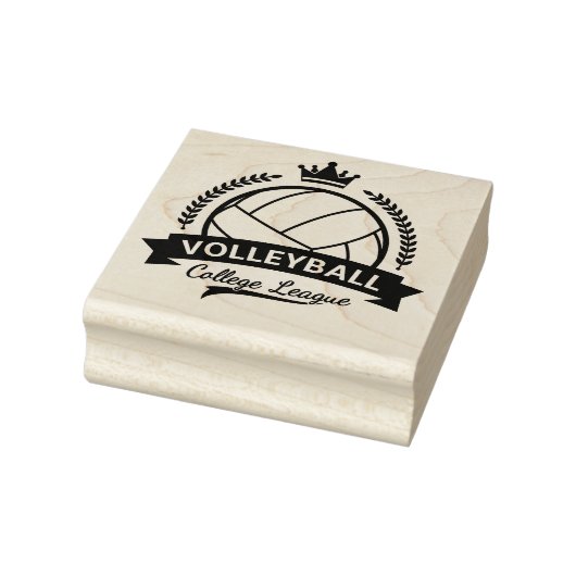 Uni Liga Volleyball Gummi Briefmarke Gummistempel (Stempel)