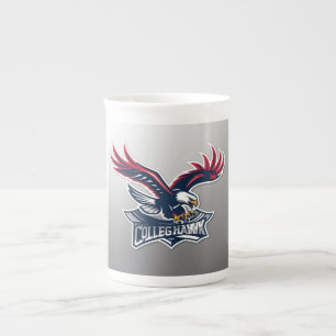 Uni-Logo: Bird of Prey, Hawk Porzellantasse