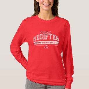 Uni-Mannschaft REGISTRIEREN Ferien-Recycling-Team T-Shirt