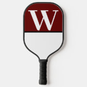 Uni Monogram Pickleball Paddel Schläger (Rückseite)