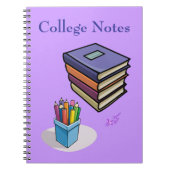 Uni Notes Books & Pencies Notebook Notizblock (Vorderseite)