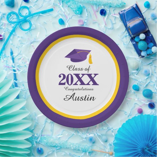 Uni oder Abschluss in der Hochschule Pappteller (Party)