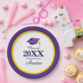 Uni oder Abschluss in der Hochschule Pappteller (Party)