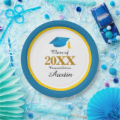 Uni oder Abschluss in der Hochschule Pappteller (Party)