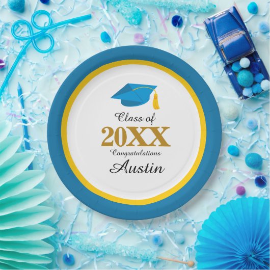 Uni oder Abschluss in der Hochschule Pappteller (Party)