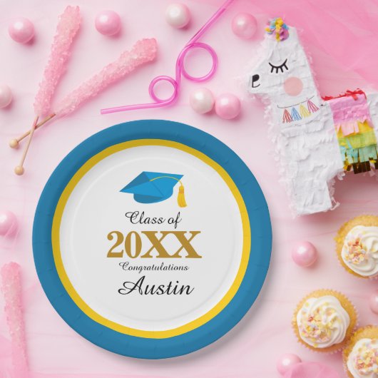 Uni oder Abschluss in der Hochschule Pappteller (Party)