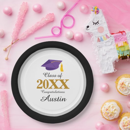 Uni oder Abschluss in der Hochschule Pappteller (Party)