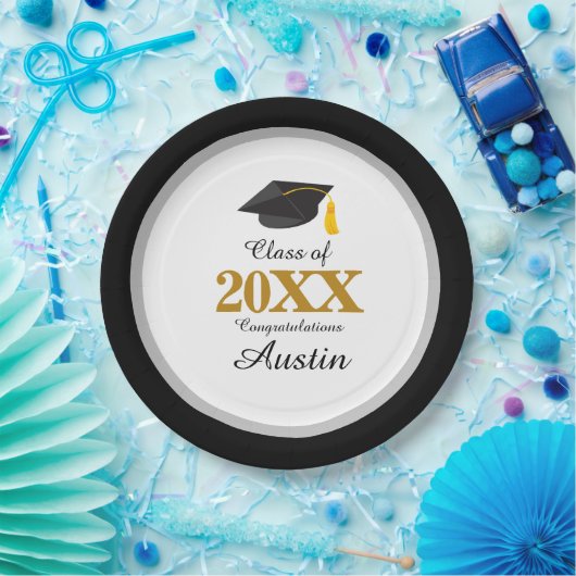 Uni oder Abschluss in der Hochschule Pappteller (Party)