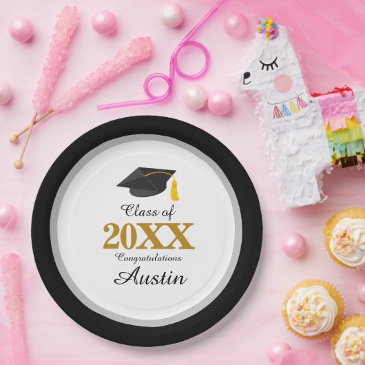 Uni oder Abschluss in der Hochschule Pappteller (Party)