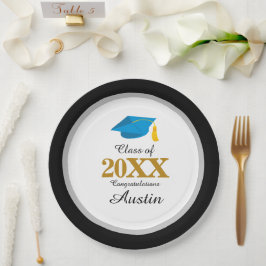 Uni oder Abschluss in der Hochschule Pappteller