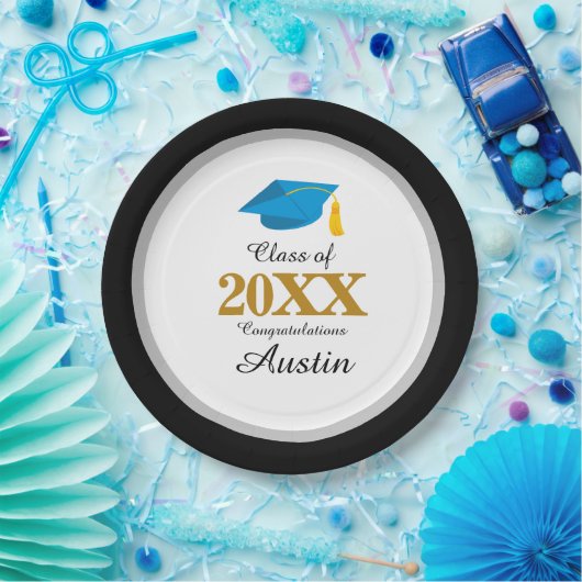 Uni oder Abschluss in der Hochschule Pappteller (Party)