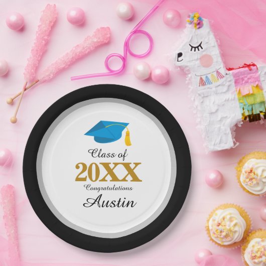 Uni oder Abschluss in der Hochschule Pappteller (Party)