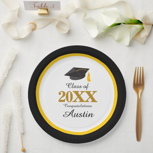 Uni oder Abschluss in der Hochschule Pappteller (Hochzeit)