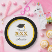 Uni oder Abschluss in der Hochschule Pappteller (Party)