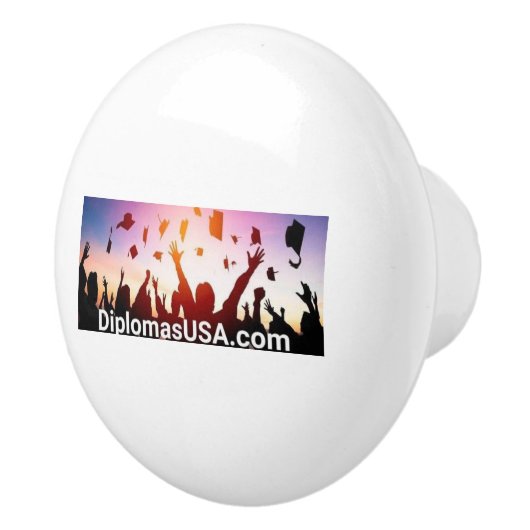 Uni- oder Hochschuldiplome Neu Keramikknauf (Rechts)