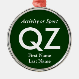 Uni oder hohe Schulabbrecherquote Silbernes Ornament