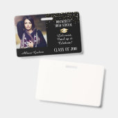 Uni oder Wiedersehen-Abzeichen Ausweis (Vorder- & Rückseite)