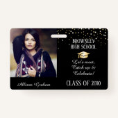 Uni oder Wiedersehen-Abzeichen Ausweis (Vorderseite)