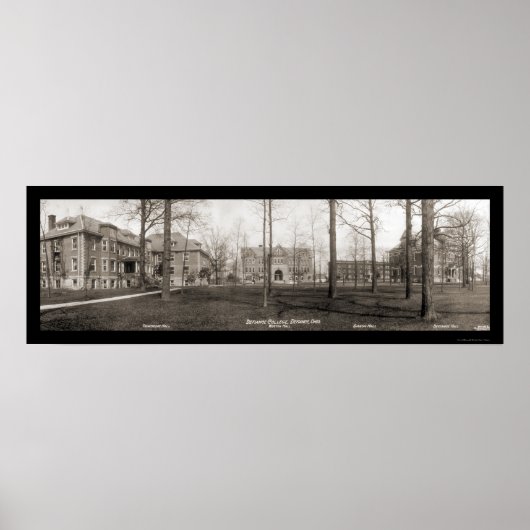 Uni Ohio Foto 1914 Poster (Vorne)