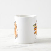 Uni Orange Kaffeetasse (Mittel)