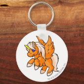 Uni Orange Schlüsselanhänger (Vorderseite)