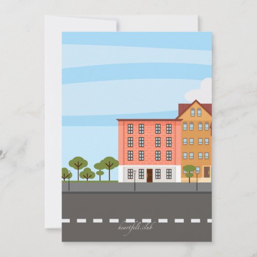 Uni Party Einladung (Rückseite)