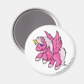 Uni Pink Magnet (Vorderseite/Rückseite)