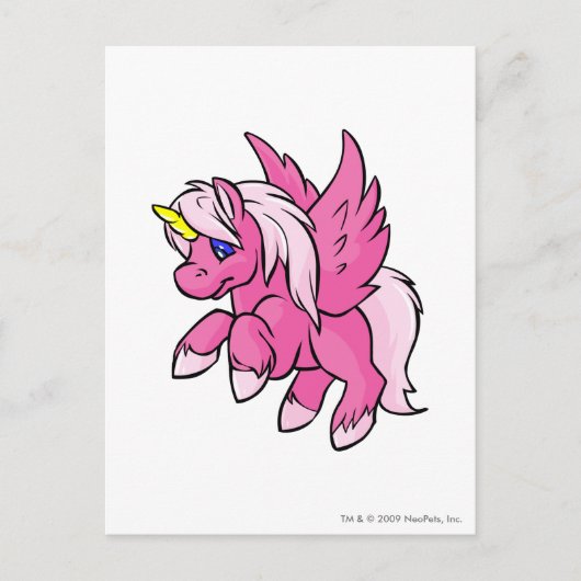 Uni Pink Postkarte (Vorderseite)