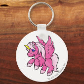Uni Pink Schlüsselanhänger (Vorderseite)
