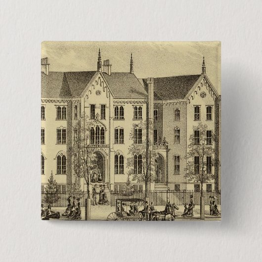 Uni Pittsburgh Button (Vorderseite)