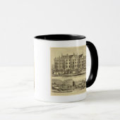 Uni Pittsburgh Tasse (VorderseiteRechts)