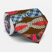 Uni Professor Bow Krawatte (Gerollt)