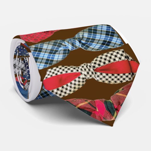 Uni Professor Bow Krawatte (Gerollt)