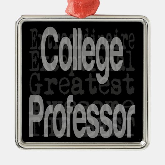 Uni Professor Ornament Aus Metall (Vorne)