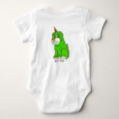 Uni-Pup Baby Strampler (Rückseite)