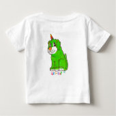 Uni-Pup-T-Shirt Baby T-shirt (Rückseite)