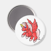 Uni Red Magnet (Vorderseite/Rückseite)