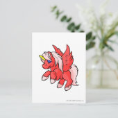 Uni Red Postkarte (Stehend Vorderseite)